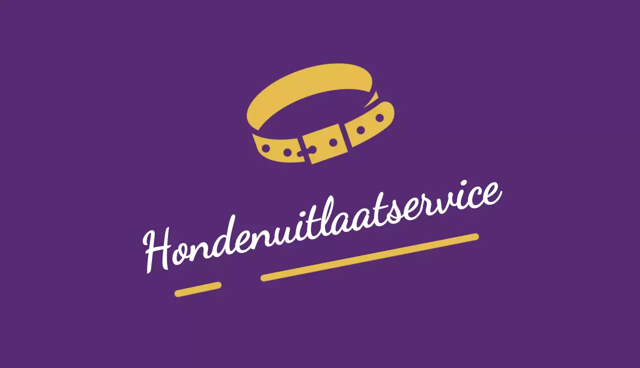 paars modern visitekaartje