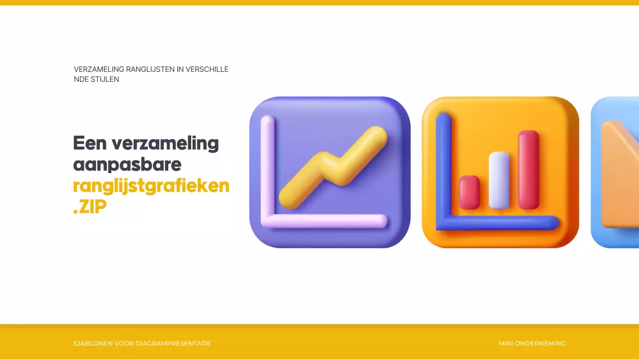 Geel eenvoudig informatierapport