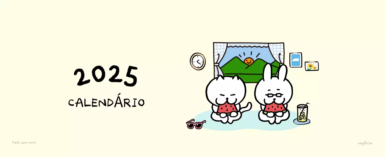 Calendário diário em marfim