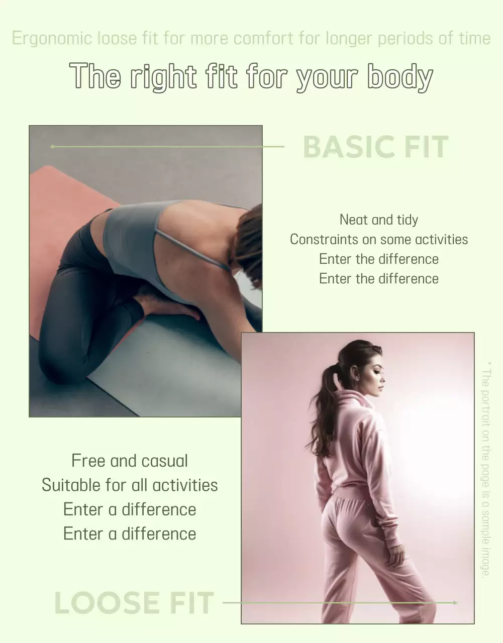 Cartaz de promoção esportiva moderna verde