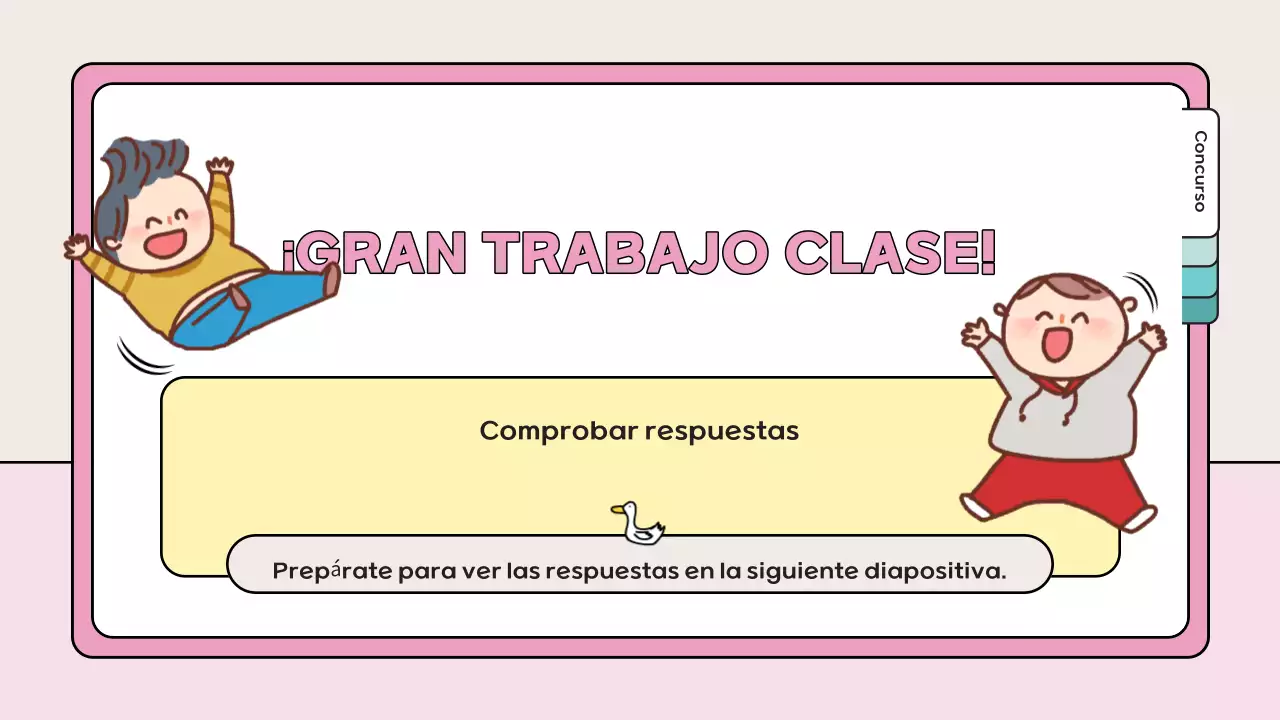 pink playful quiz material de estudio