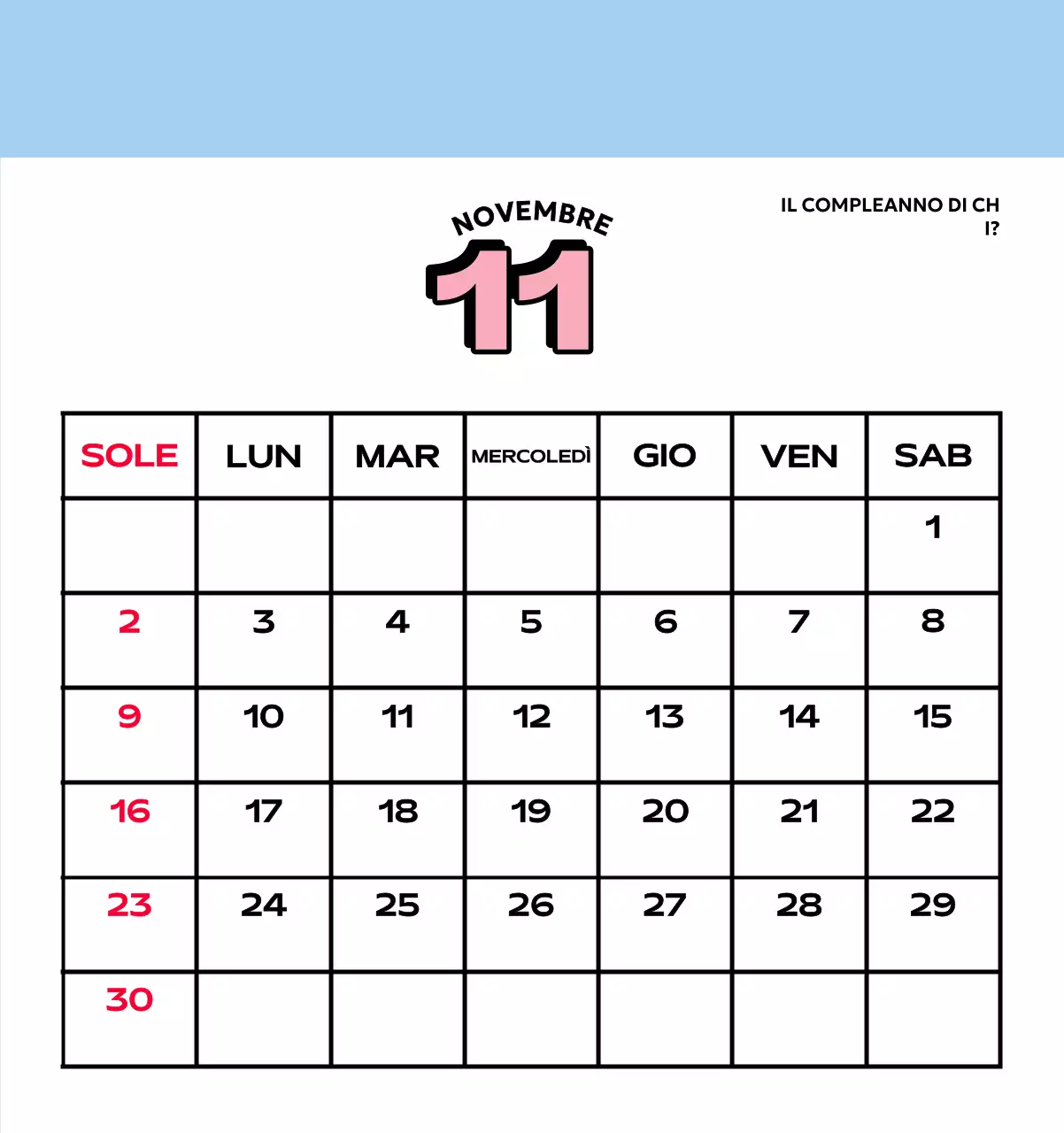 Calendari colorati con una varietà di illustrazioni retrò