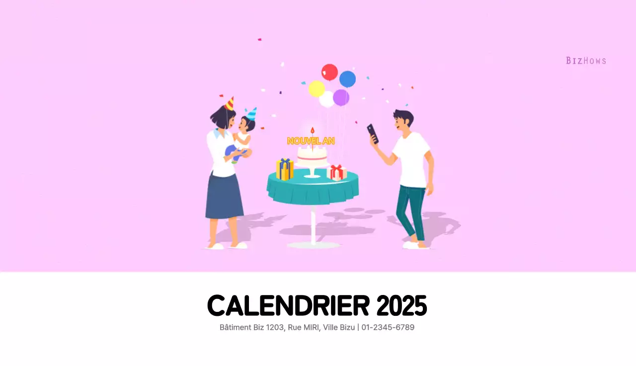 Illustration d'une famille multicolore