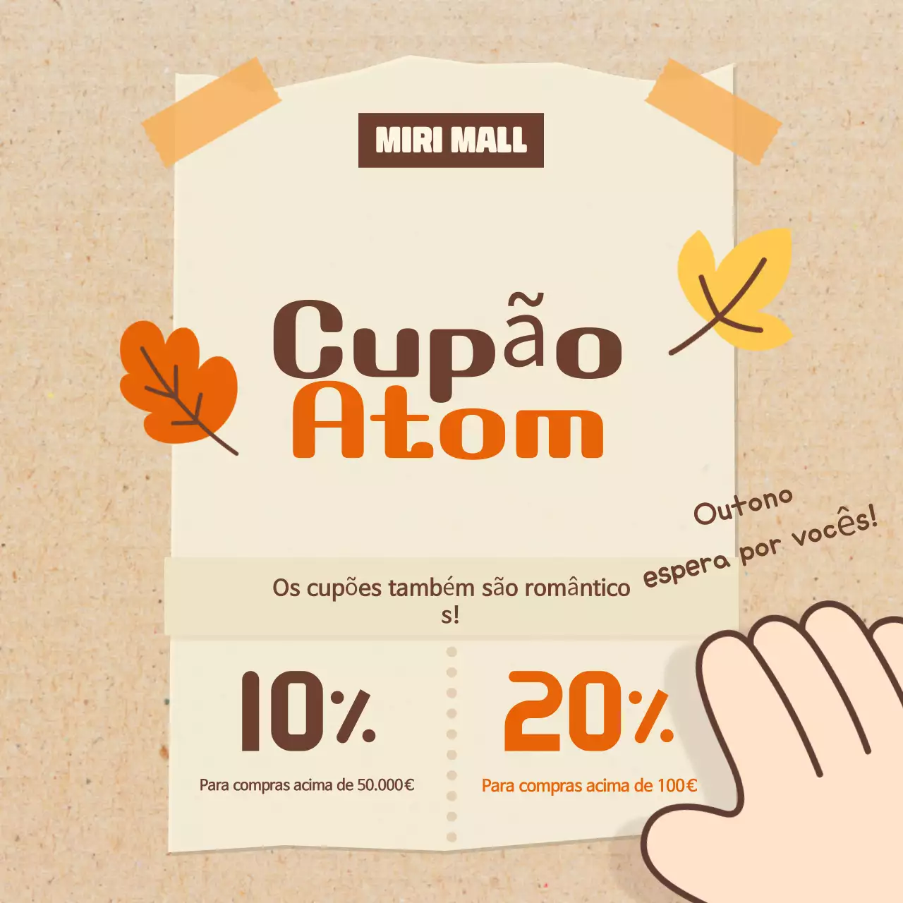 Venda de outono da Orange Vintage