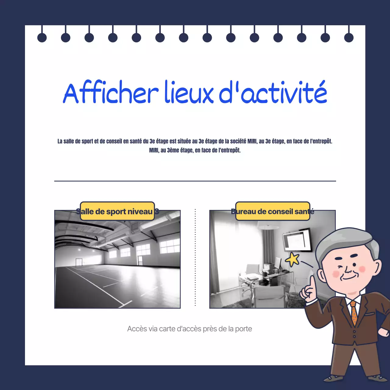 Faites la promotion de la campagne de santé de votre entreprise en bleu.