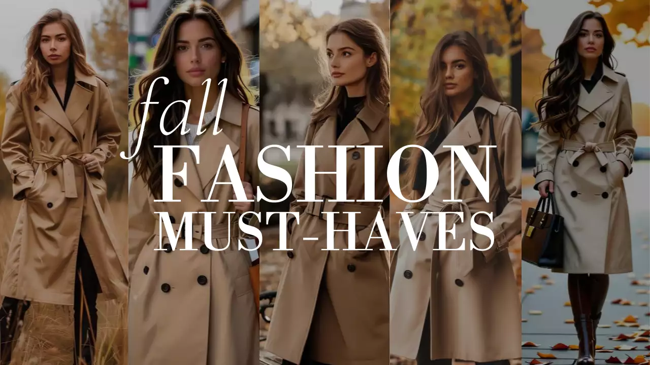 Beige Classic Fashion Advertisement YouTube Thumbnail