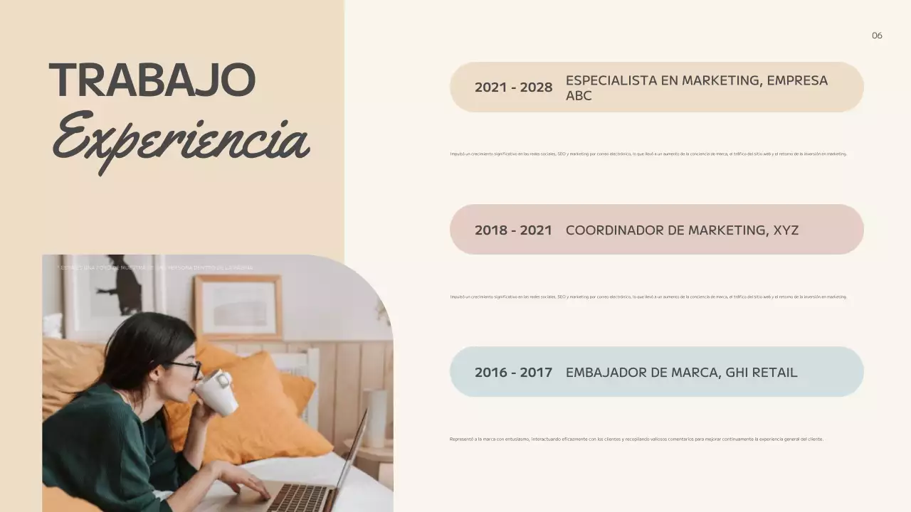 beige cartera creativa abstracta