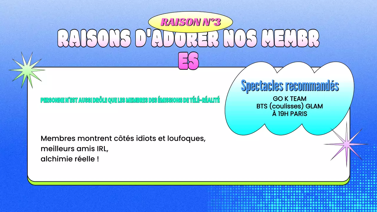 bulletin d'information rétro fandom bleu
