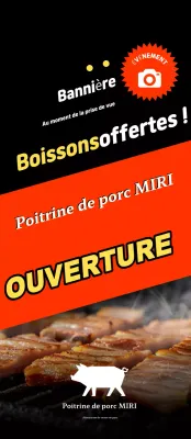 Orange Simple Food Promotion