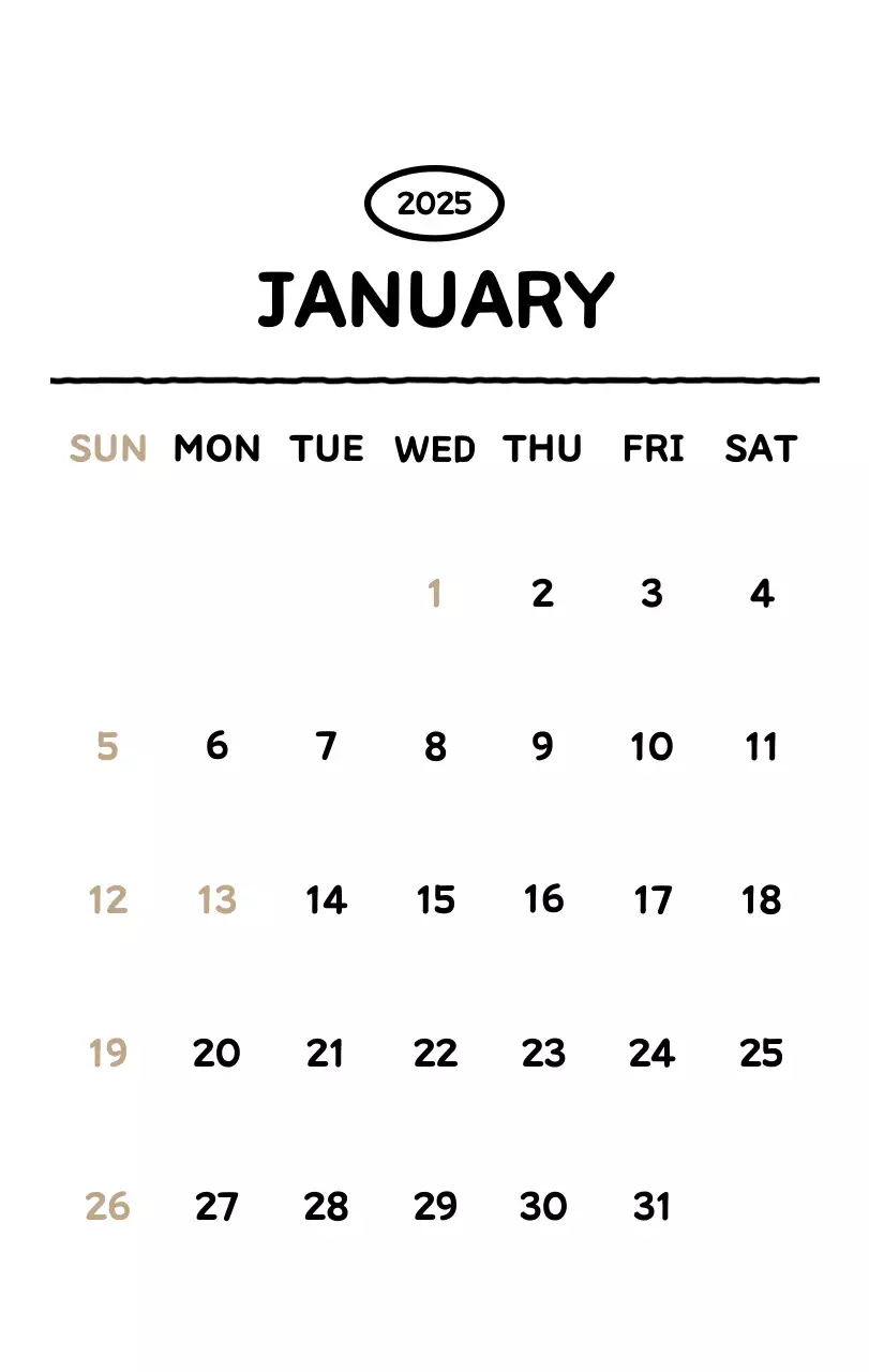 可愛らしい禅風イラストカレンダーカレンダー