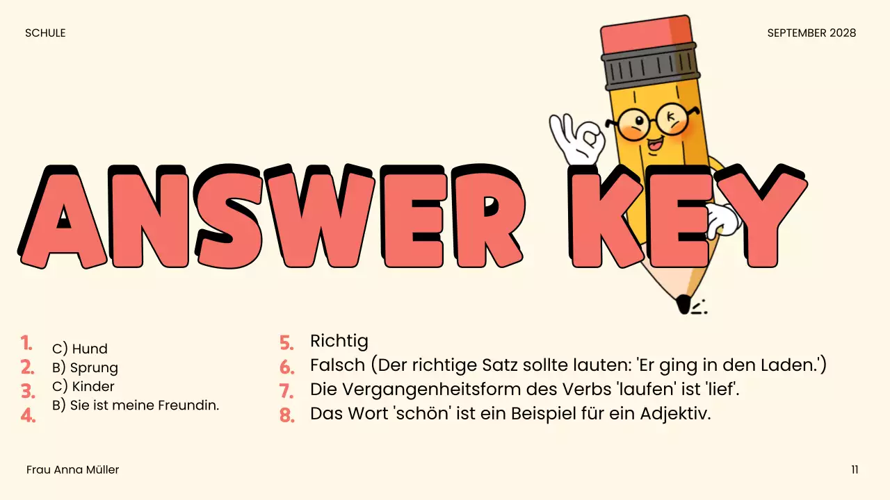 beige comic quiz ankündigung