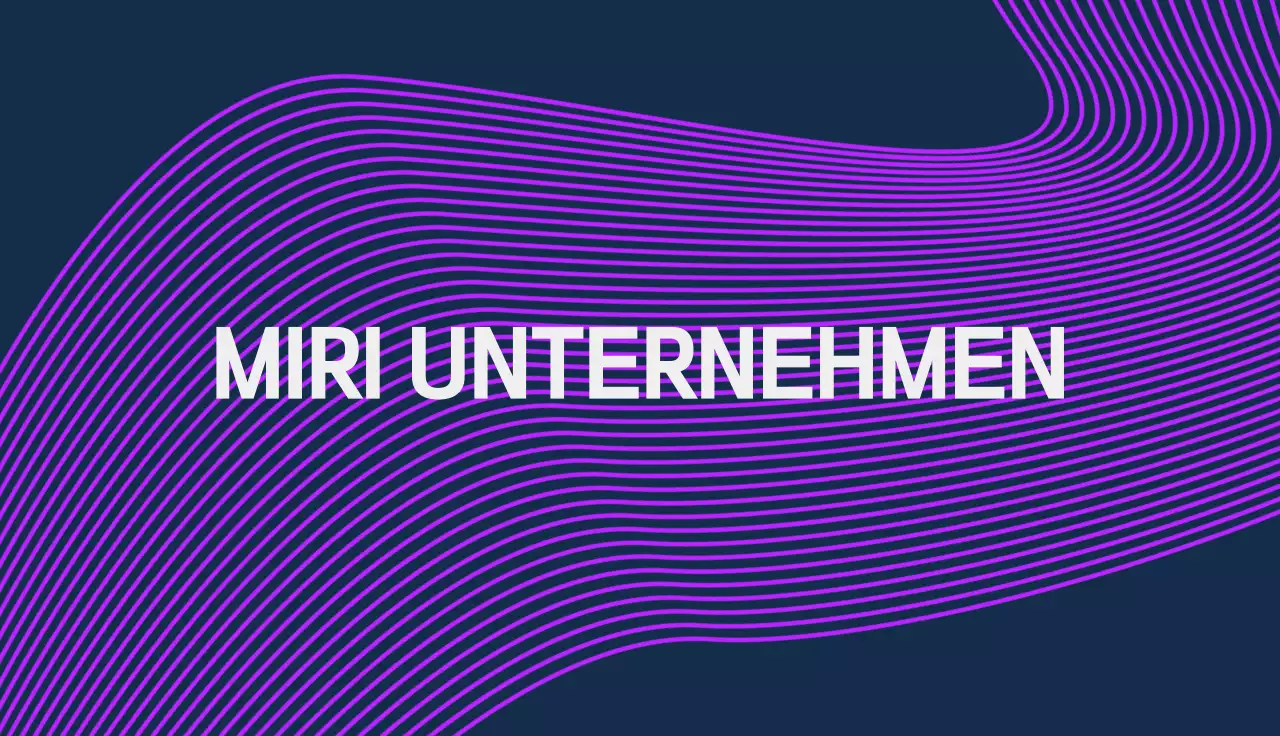 lila minimale Visitenkarte