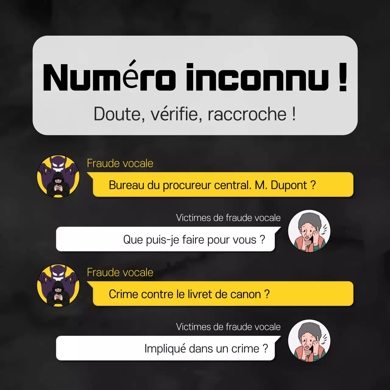 Attention à l'hameçonnage orange simple