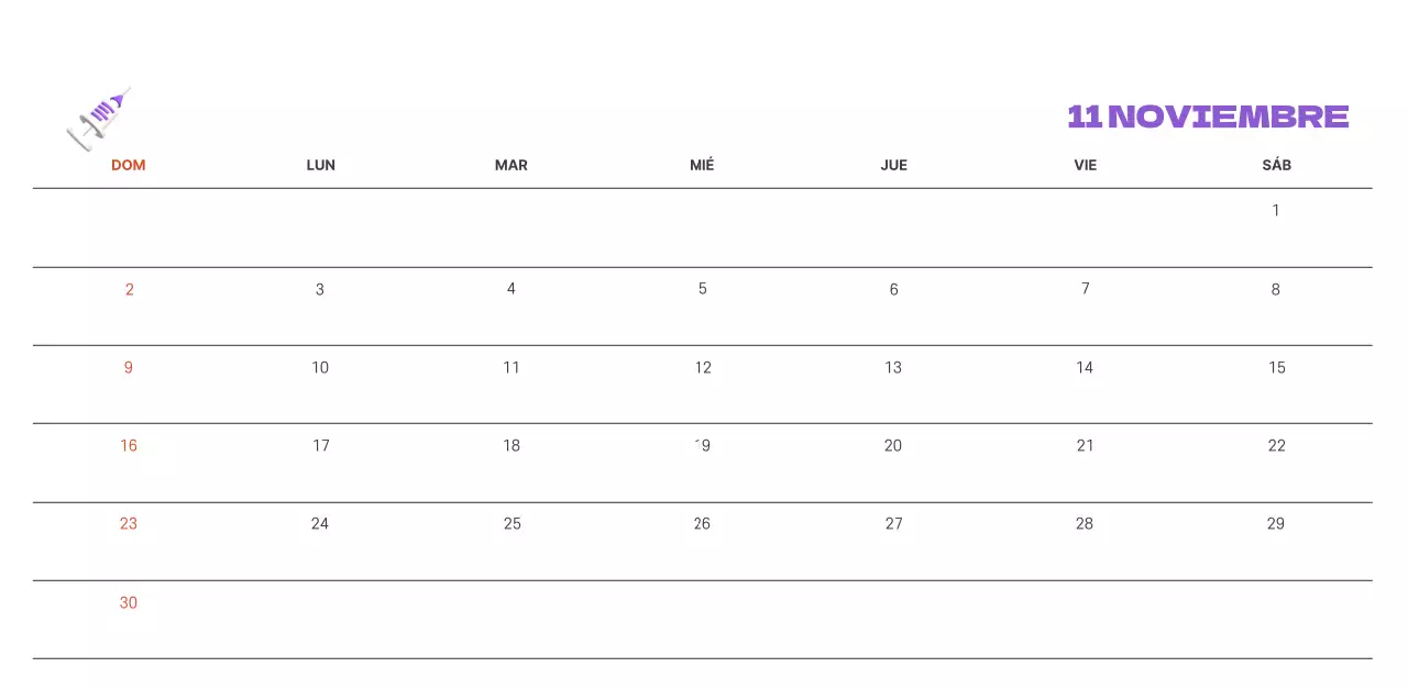 Un hospital festivo con ilustraciones de temática sanitaria y familiar y acentos de color