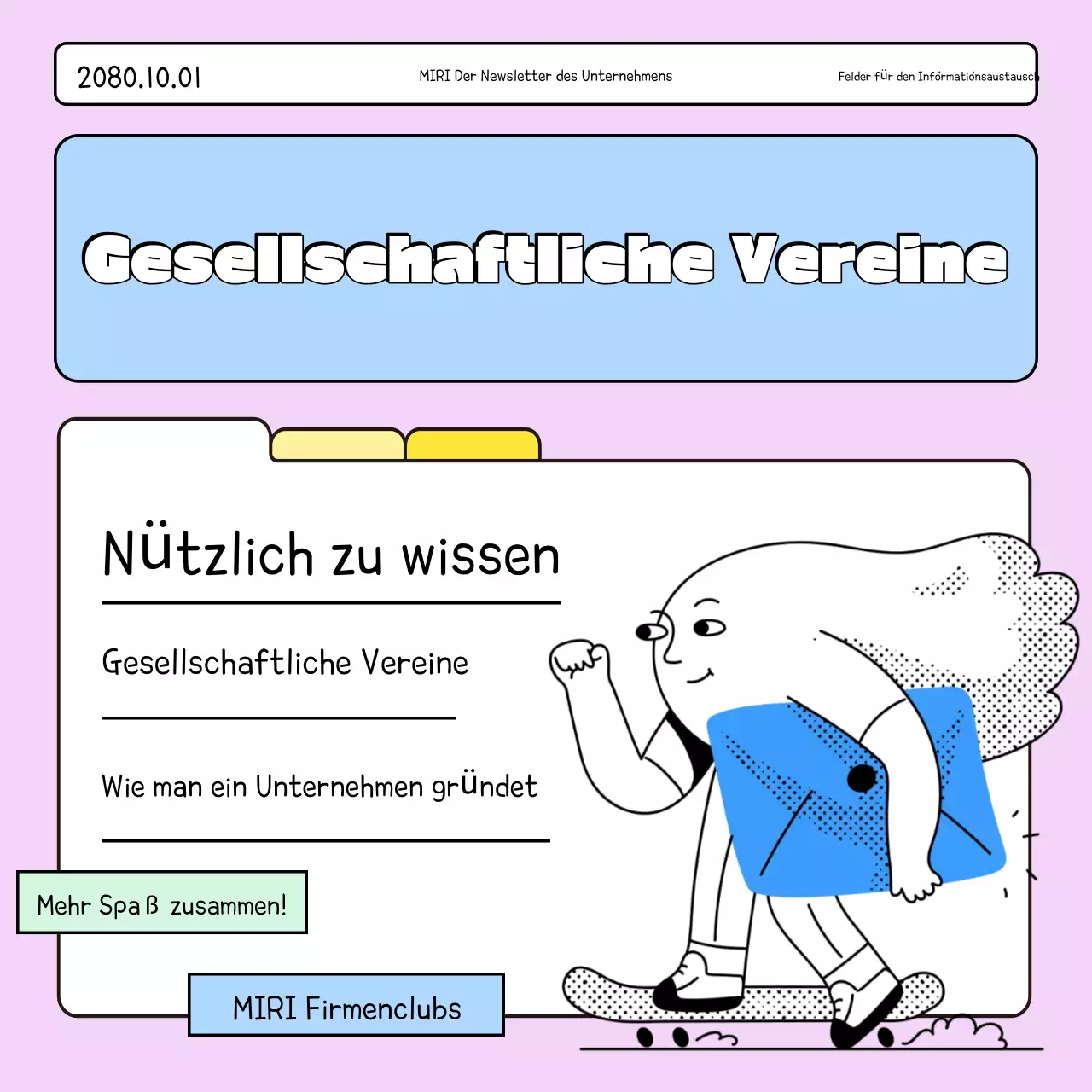 Mauve Einfacher Leitfaden für den Arbeitsplatz