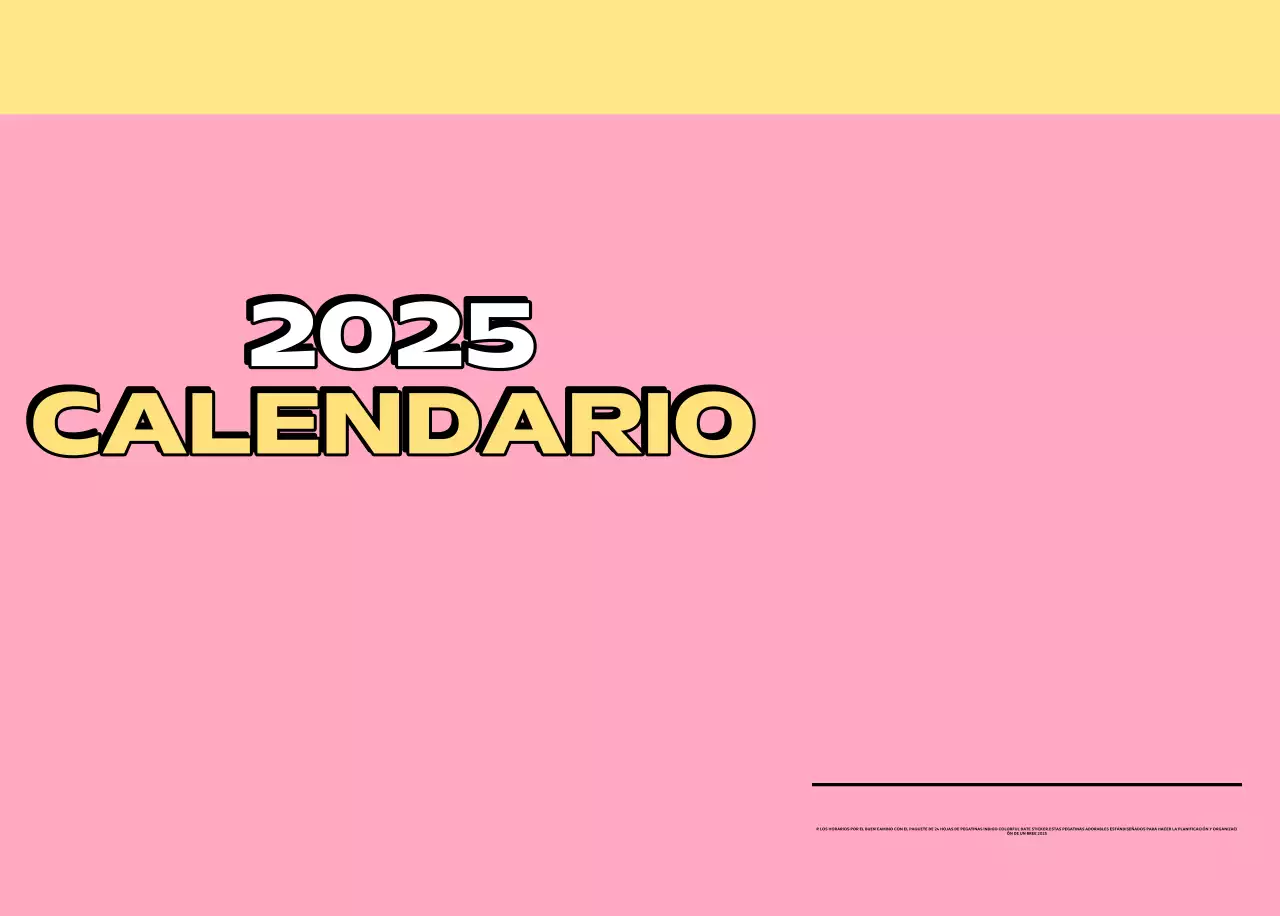 Coloridos calendarios con diversas ilustraciones retro