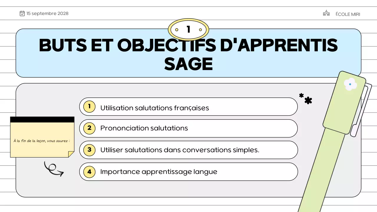 cours de formation minimale bleue