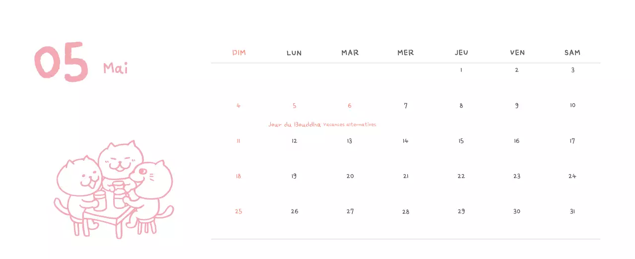 Calendrier journalier en ivoire