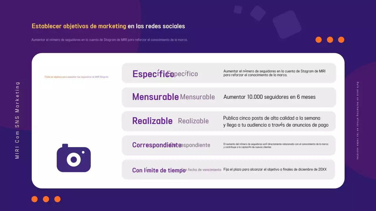 Promover la guía moderna de marketing azul marino y arco iris