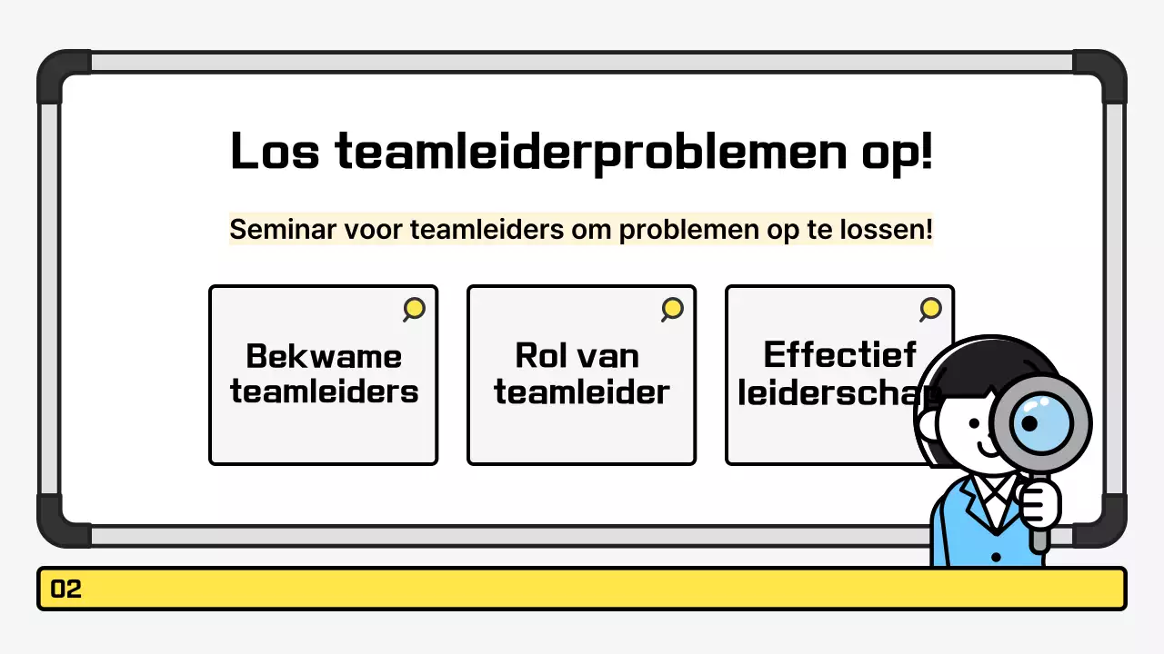 Zwarte eenvoudige trainingsgids