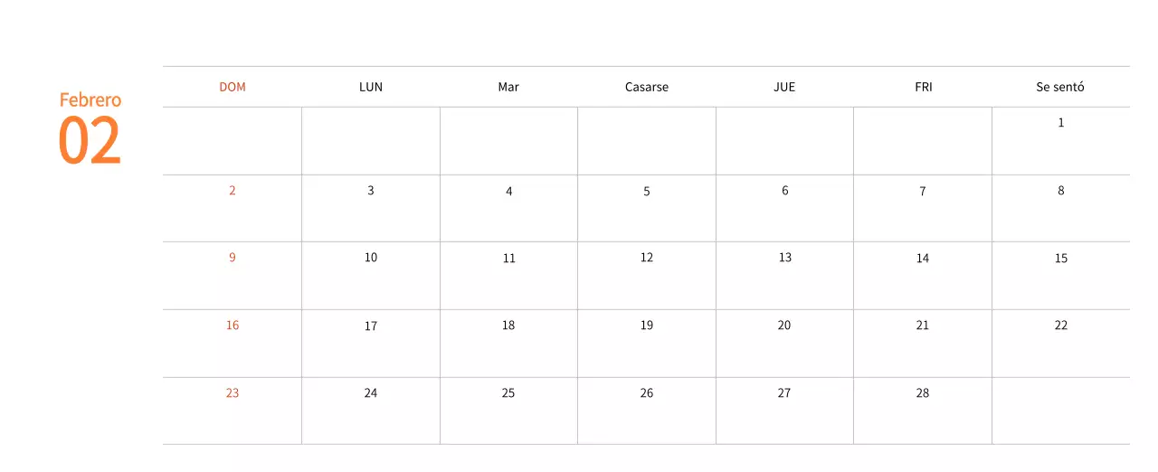 Calendario de Año Nuevo con cálidas ilustraciones