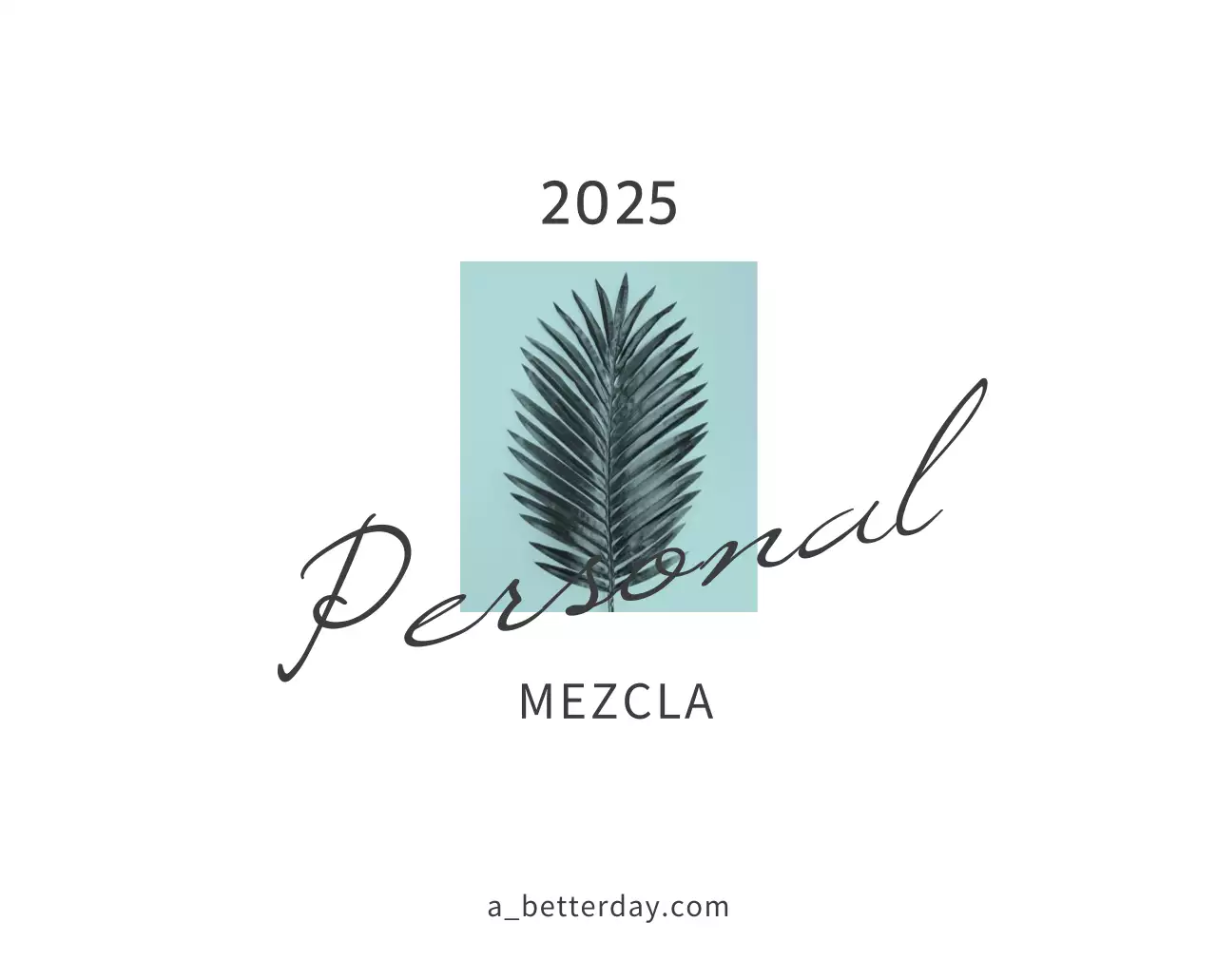 Calendario blanco de naturaleza botánica limpia