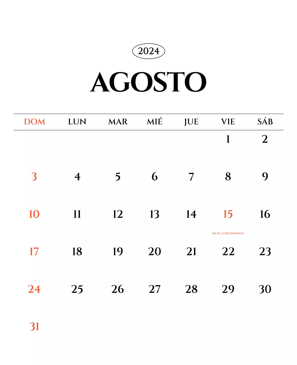 Calendario sencillo con concepto de fotografía de viaje emocional en blanco y negro