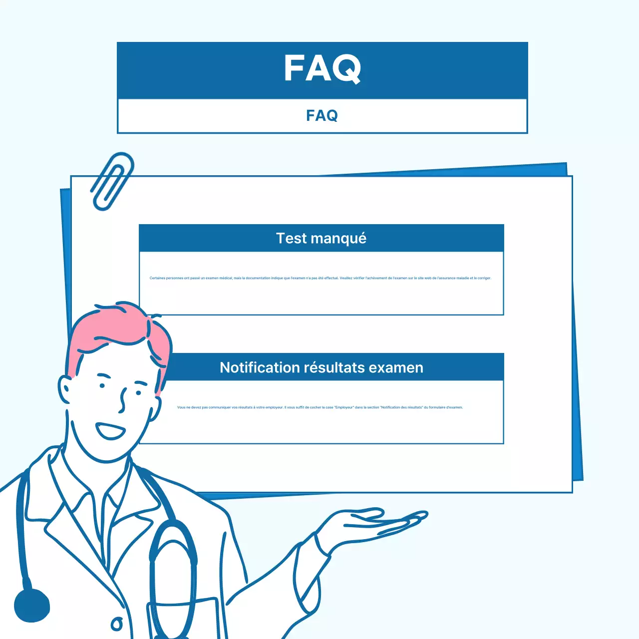 À propos du bilan de santé Blue Simple