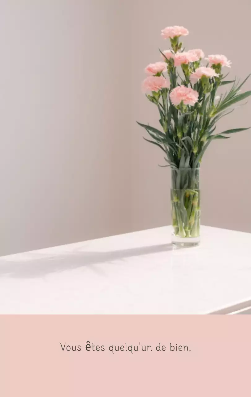 Calendrier botanique blanc et propre