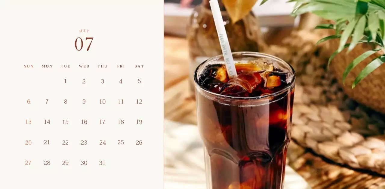 Promote Beige Vintage Cafe