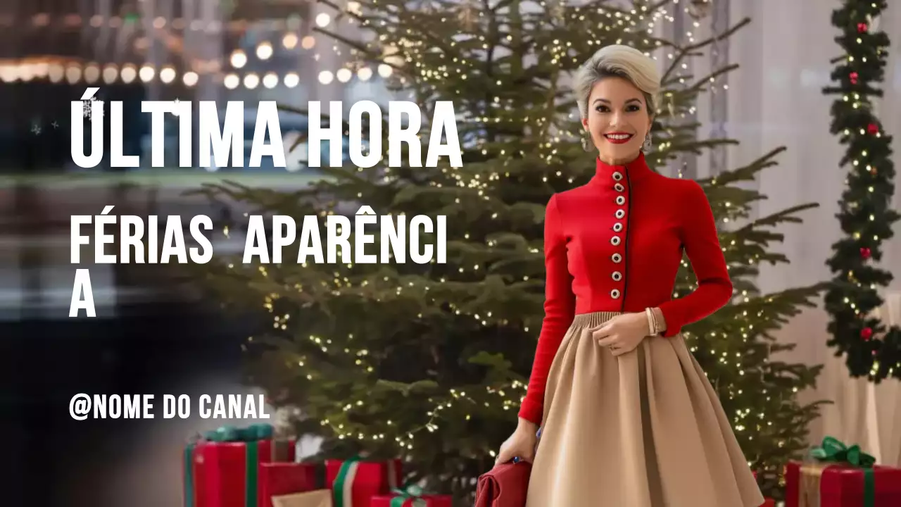 Promoção de férias Red Elegant