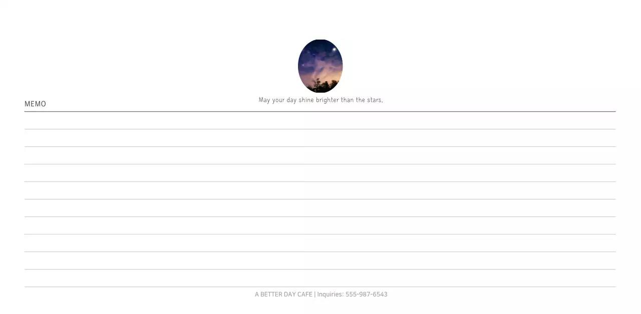 White clean botanical nature calendar