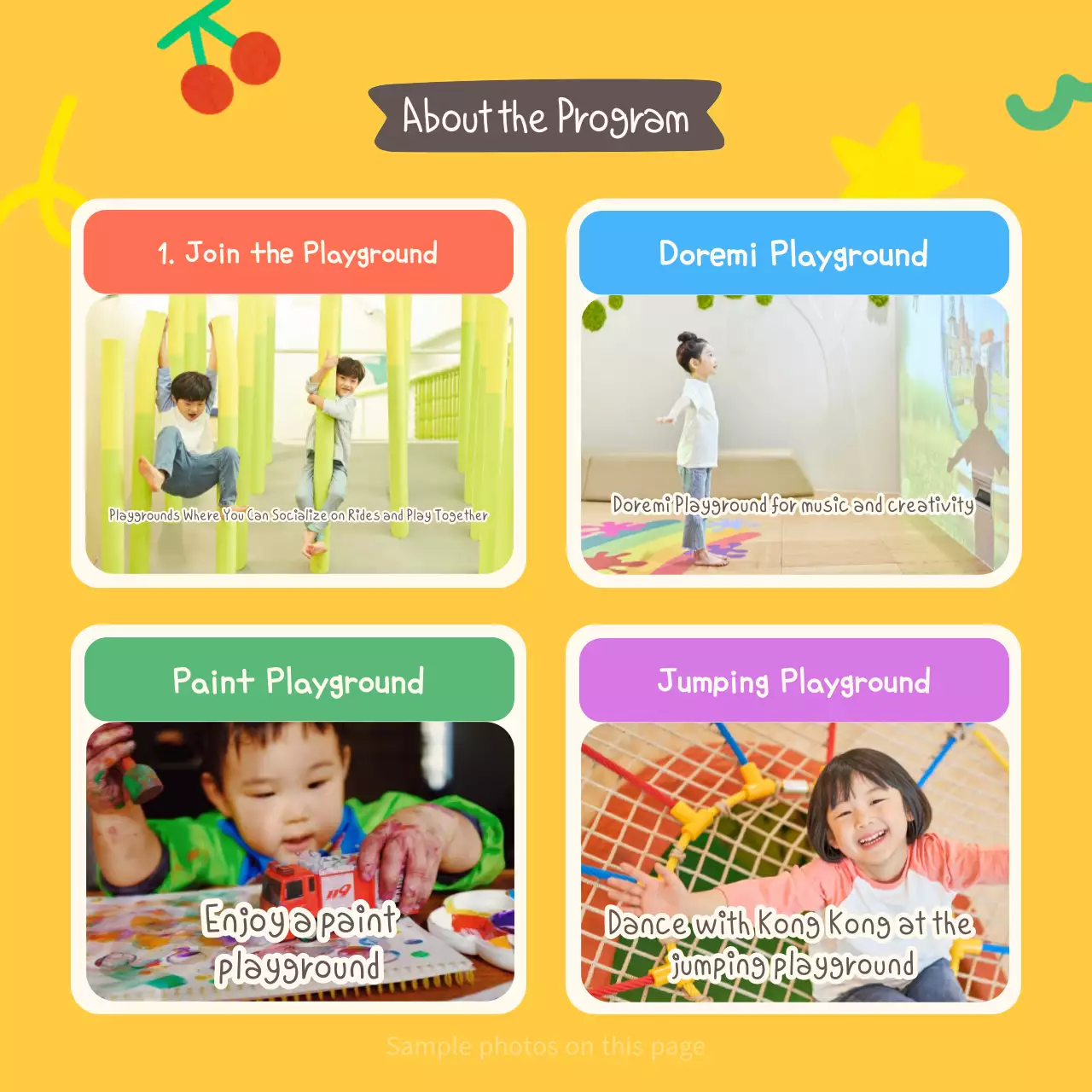 Beige Playful Kids Advertisement Instagram Carousel