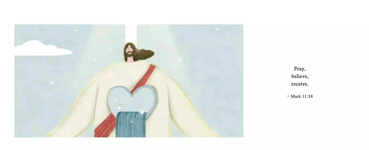 Pastel clean illustration church