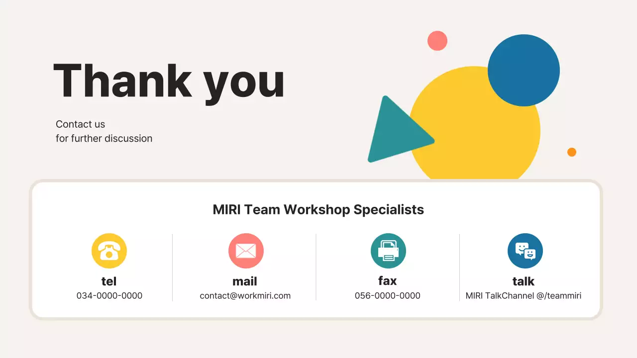 Apresentação da empresa Yellow Modern