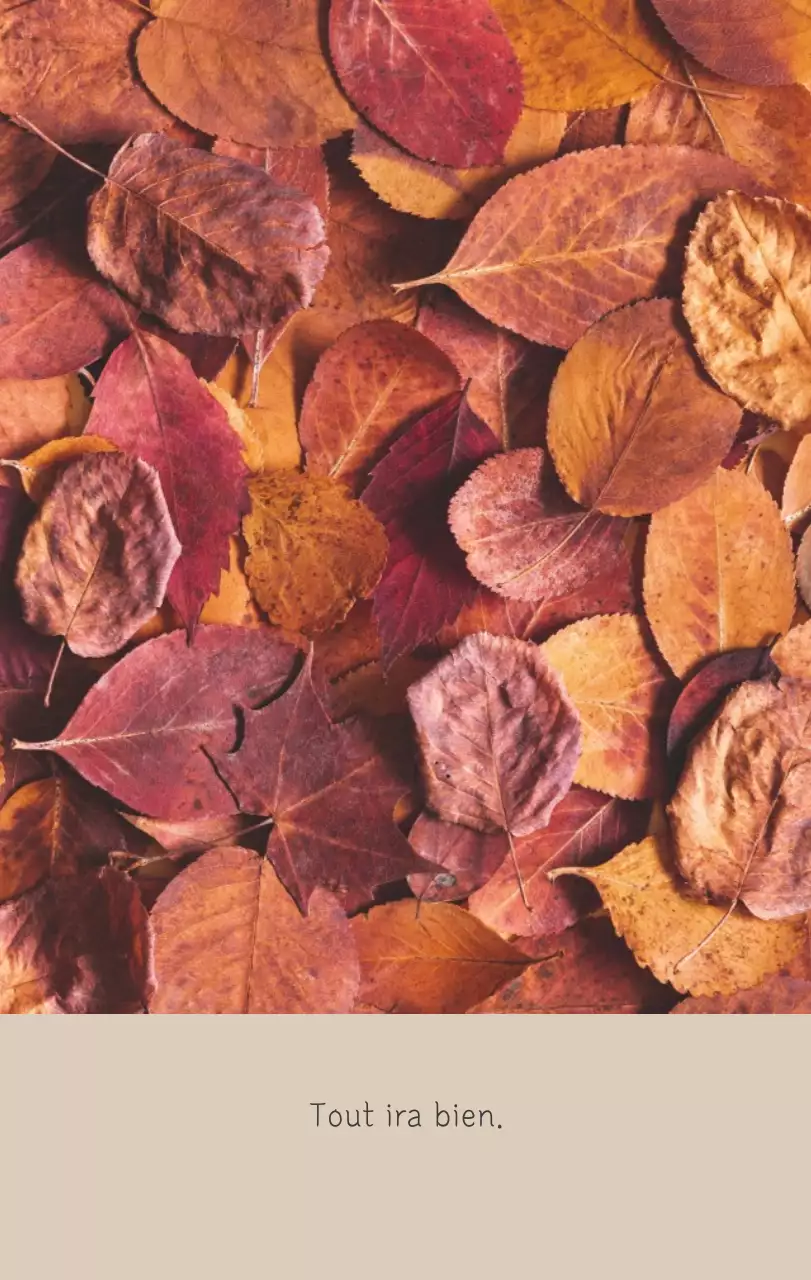 Calendrier botanique blanc et propre