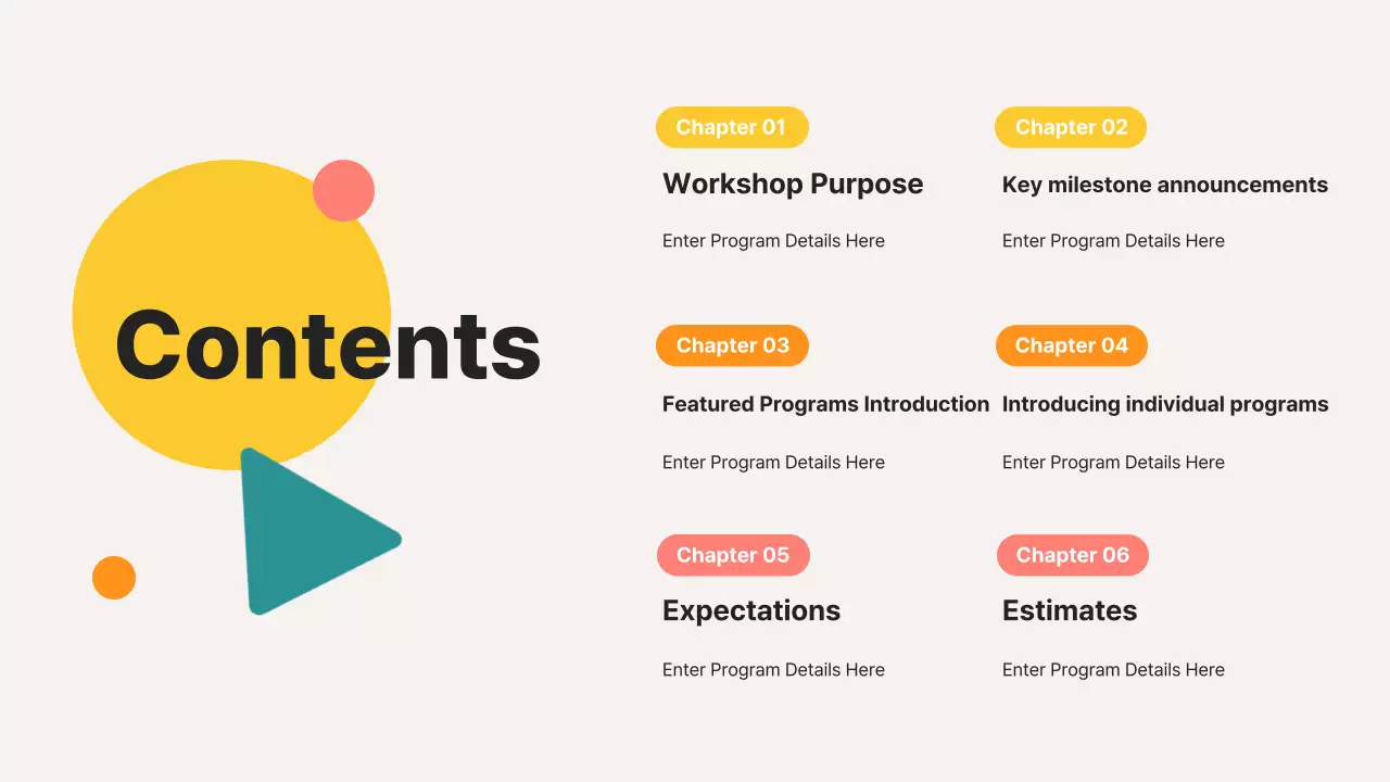 Apresentação da empresa Yellow Modern