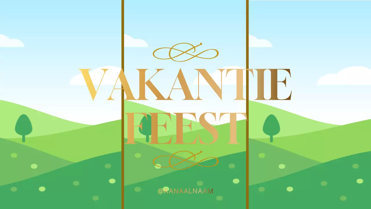 Goud Elegante Feestuitnodiging