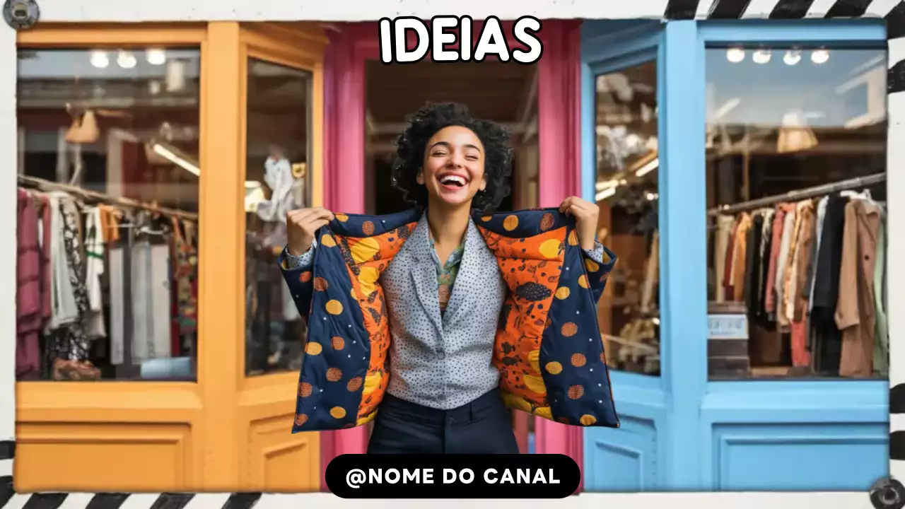 Guia de moda colorida e moderna