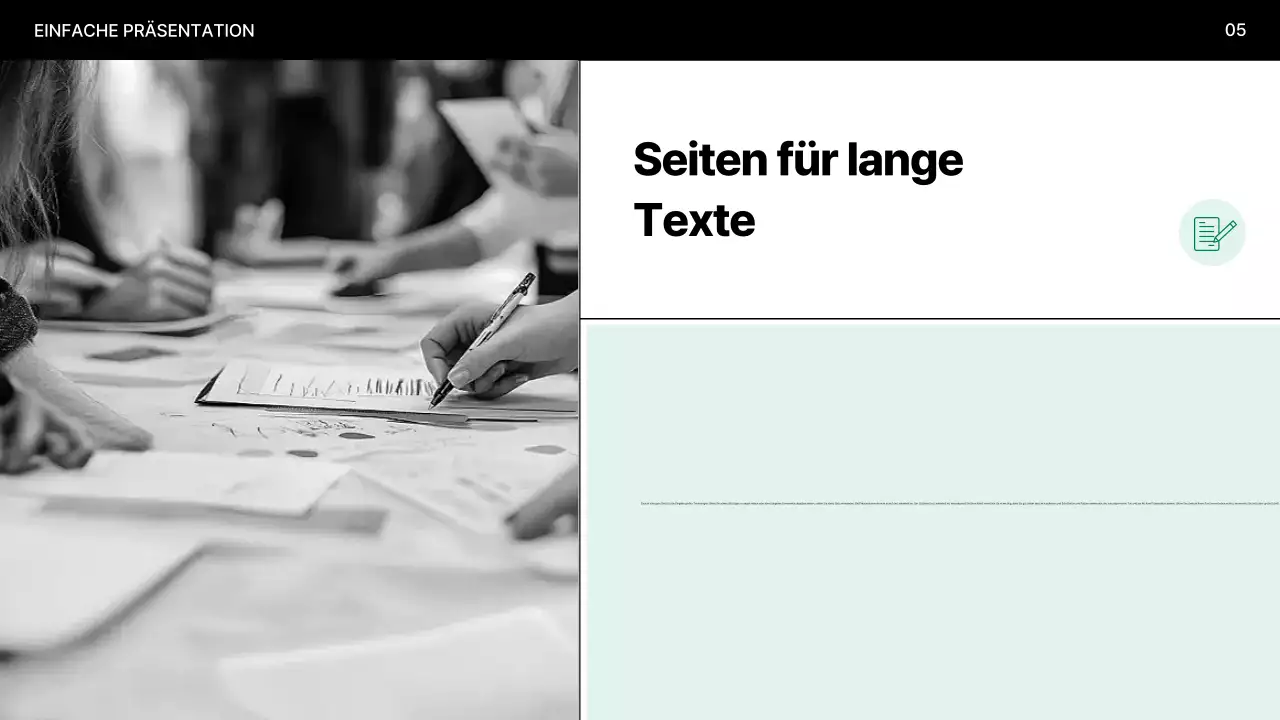 Mint Minimal Präsentation erklärt