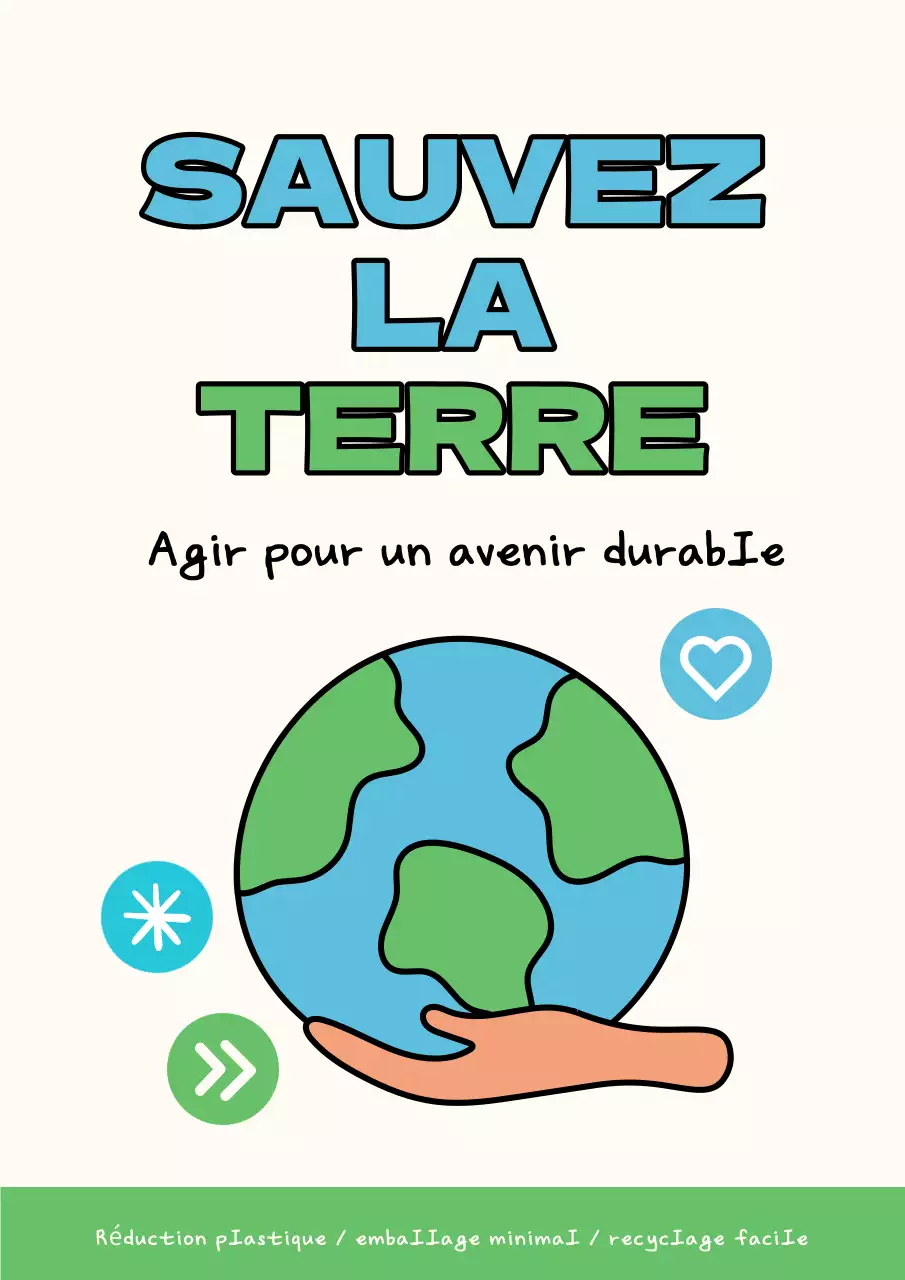 La campagne environnementale simple de Green