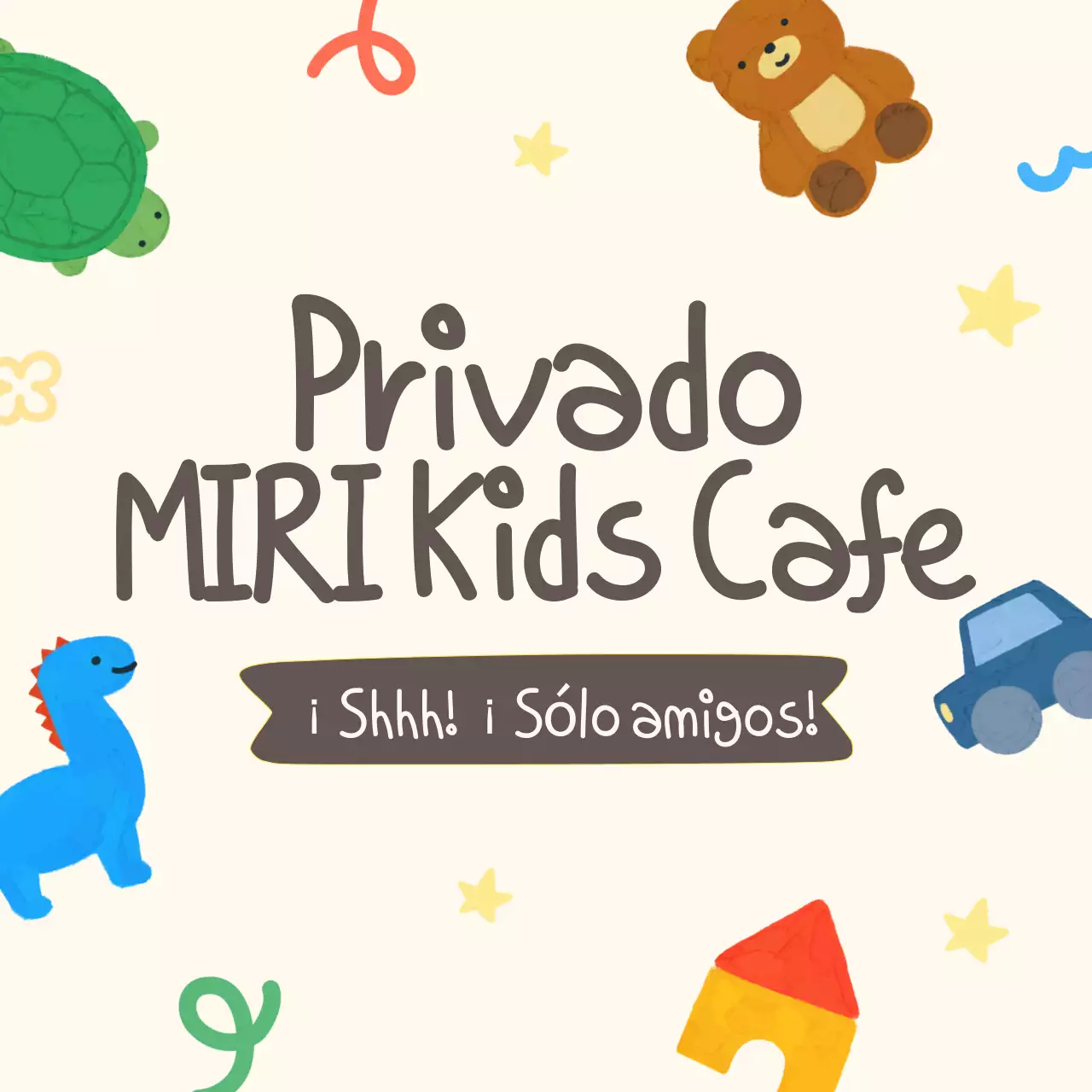 Promoción de los acogedores cafés infantiles de Ivory