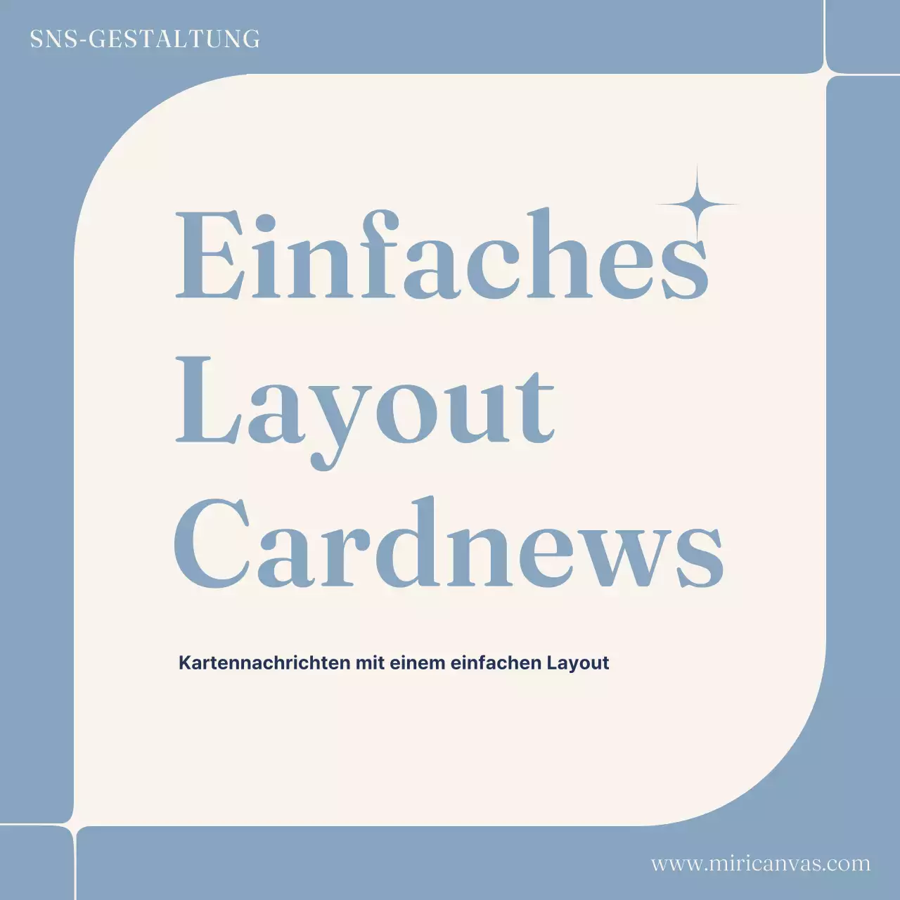 Ein Leitfaden für hellblaues minimalistisches Design