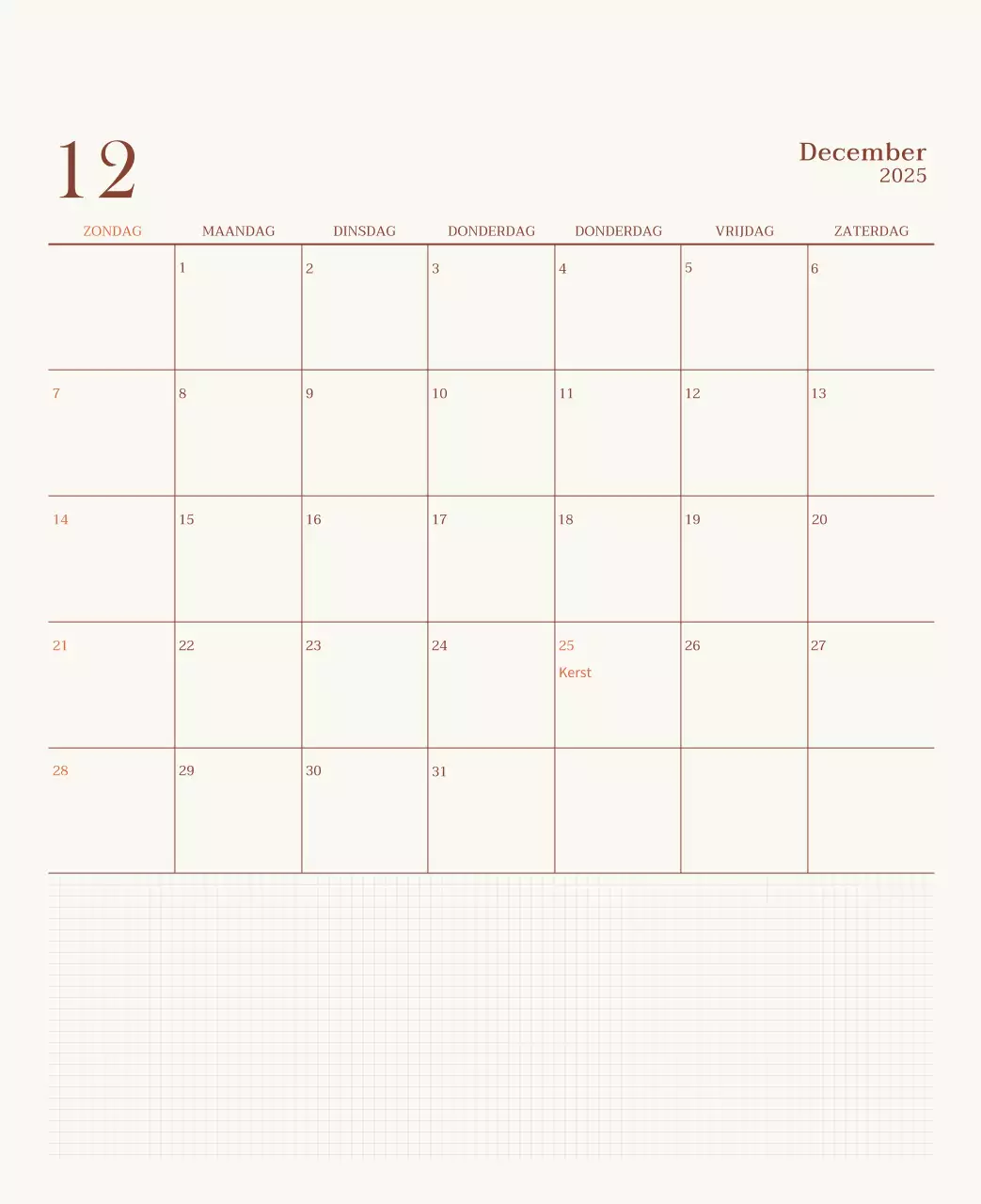 Promoot Beige Vintage Café