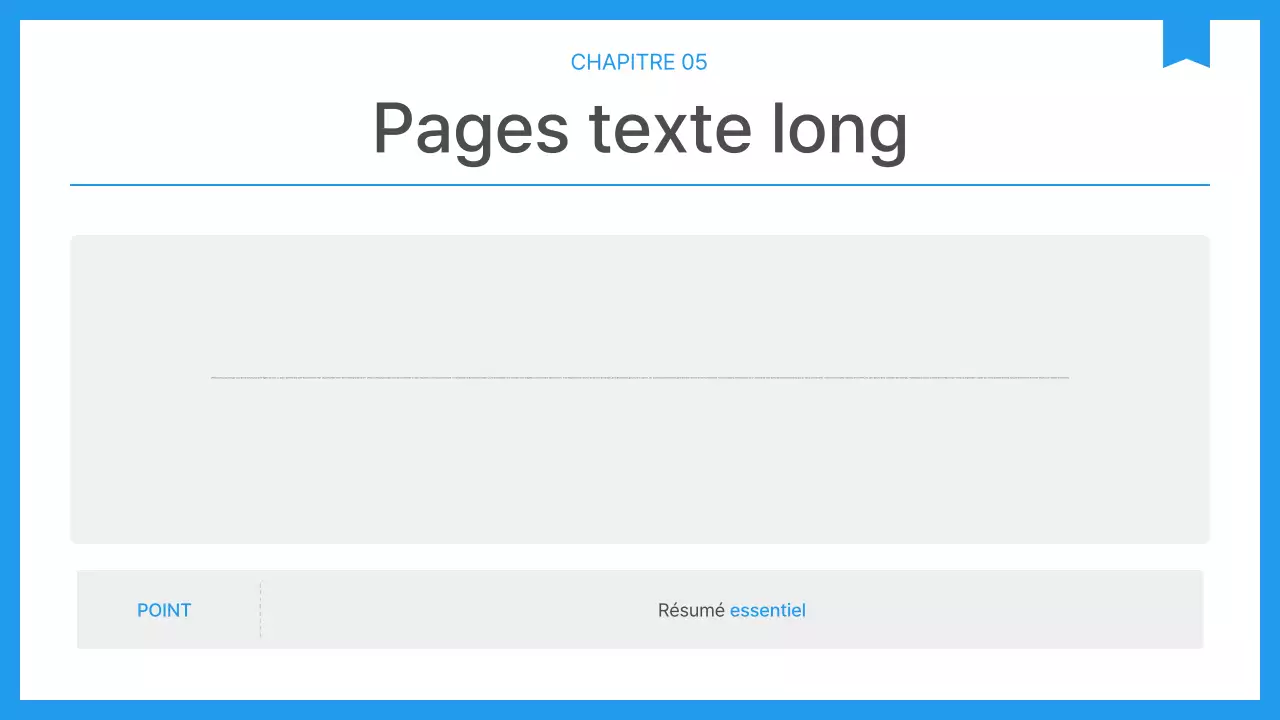 Rapport d'entreprise simple en bleu et blanc