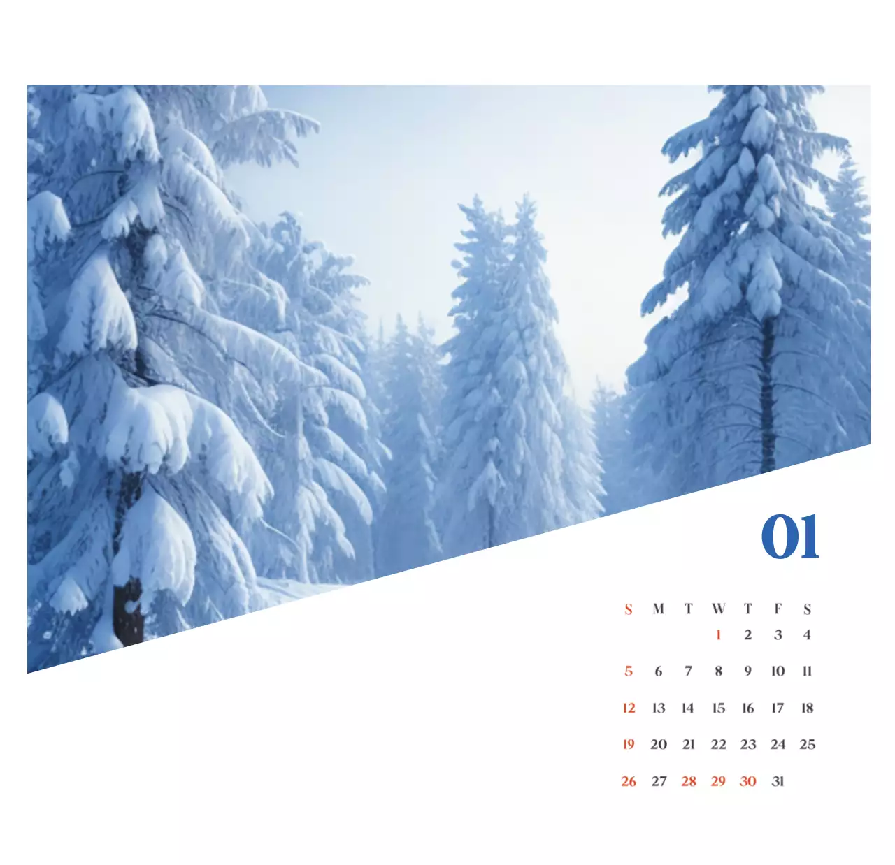 Calendario del Hospital Moderno Azul