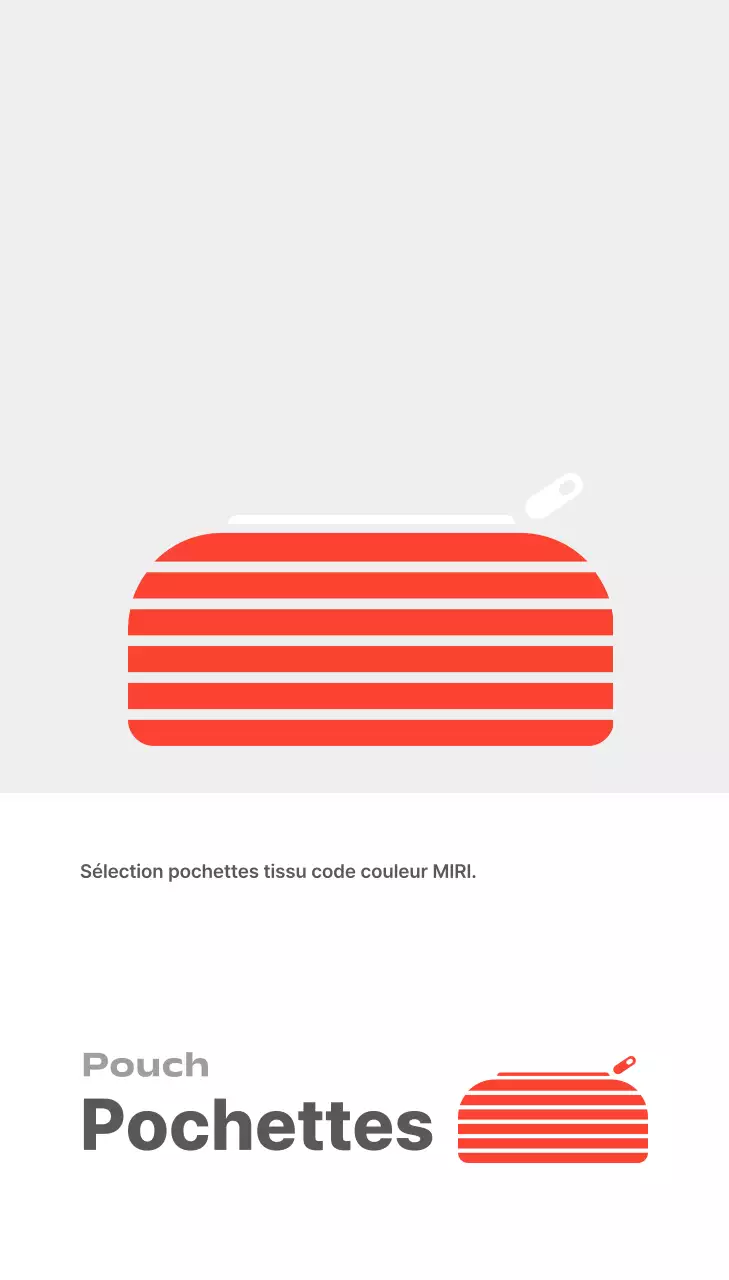 Papeterie grise simple annonce mercerie