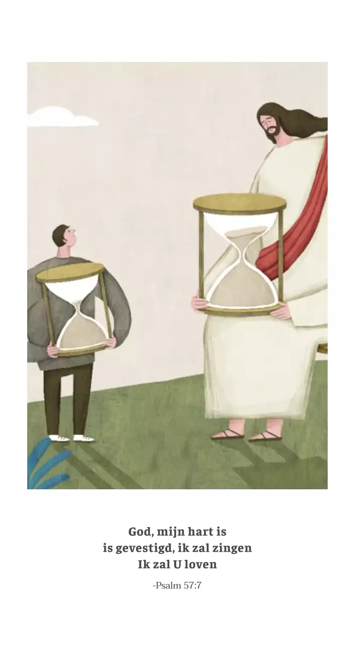 Pastel schone illustratie kerk