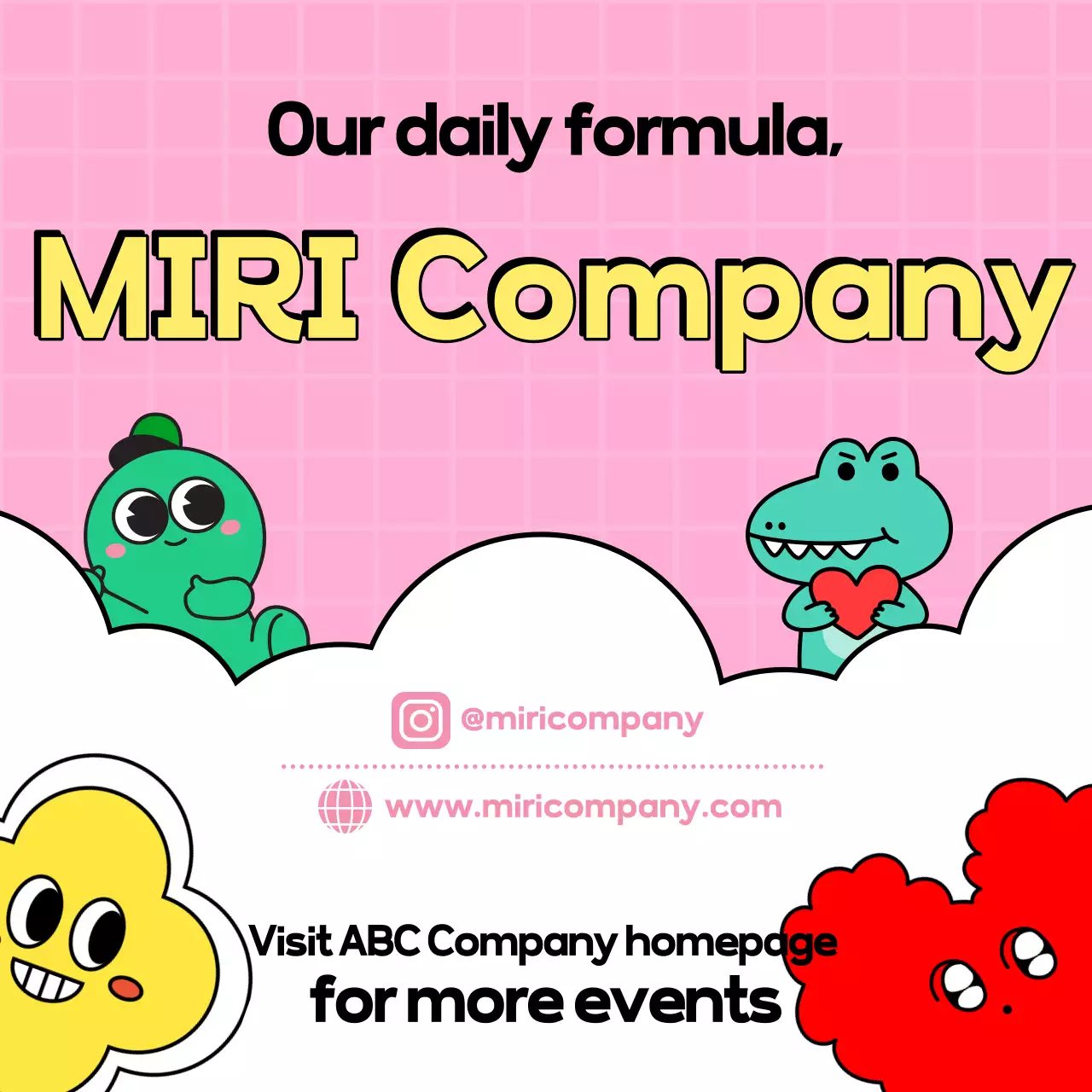 Pink Playful Product Promotion Instagram Carousel