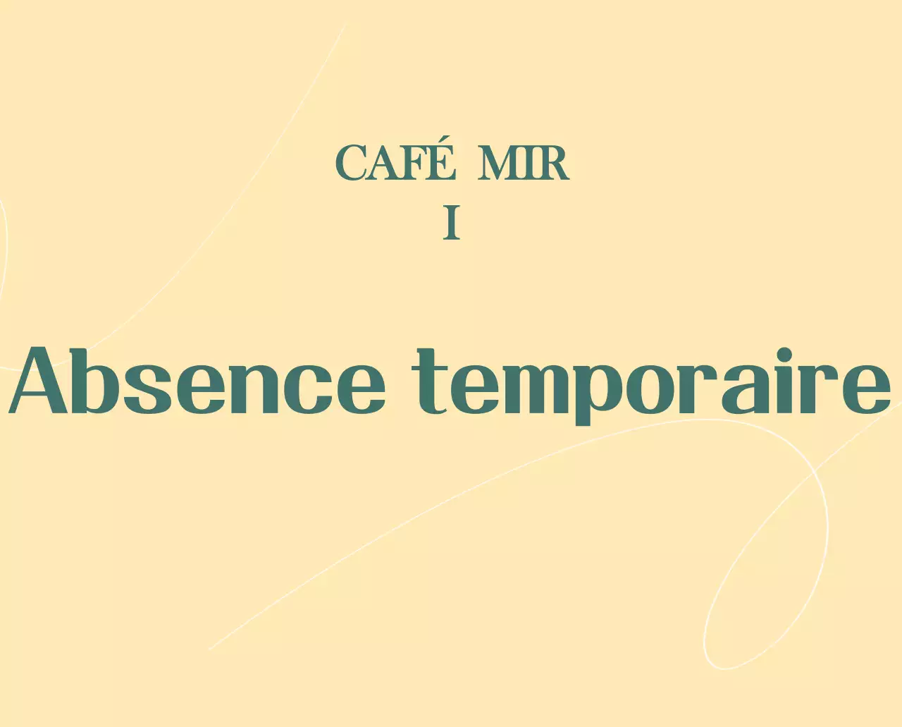 Un calendrier moderne pour les cafés avec des recommandations sur la boisson du mois.
